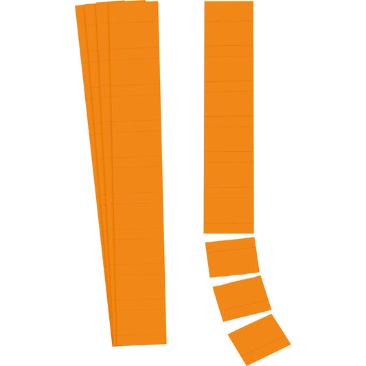 Ultradex Einsteckkarte Planrecord 7 x 3,2 cm (B x H) 190g/m² orange 90 St./Pack.