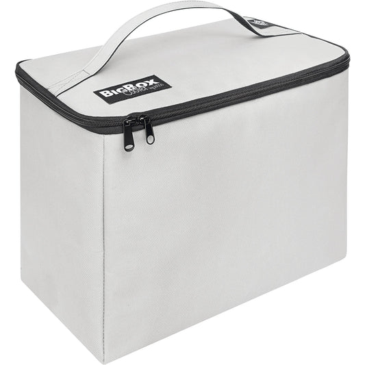 WEDO® Isoliertasche BigBox 16,5l Reißverschluss Polyester/Polyethylen hellgrau