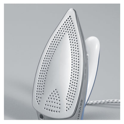 SEVERIN Bügeleisen BA 3234 9,2 x 11 x 20 cm (B x H x T) 1.000W Edelstahl silber/blau