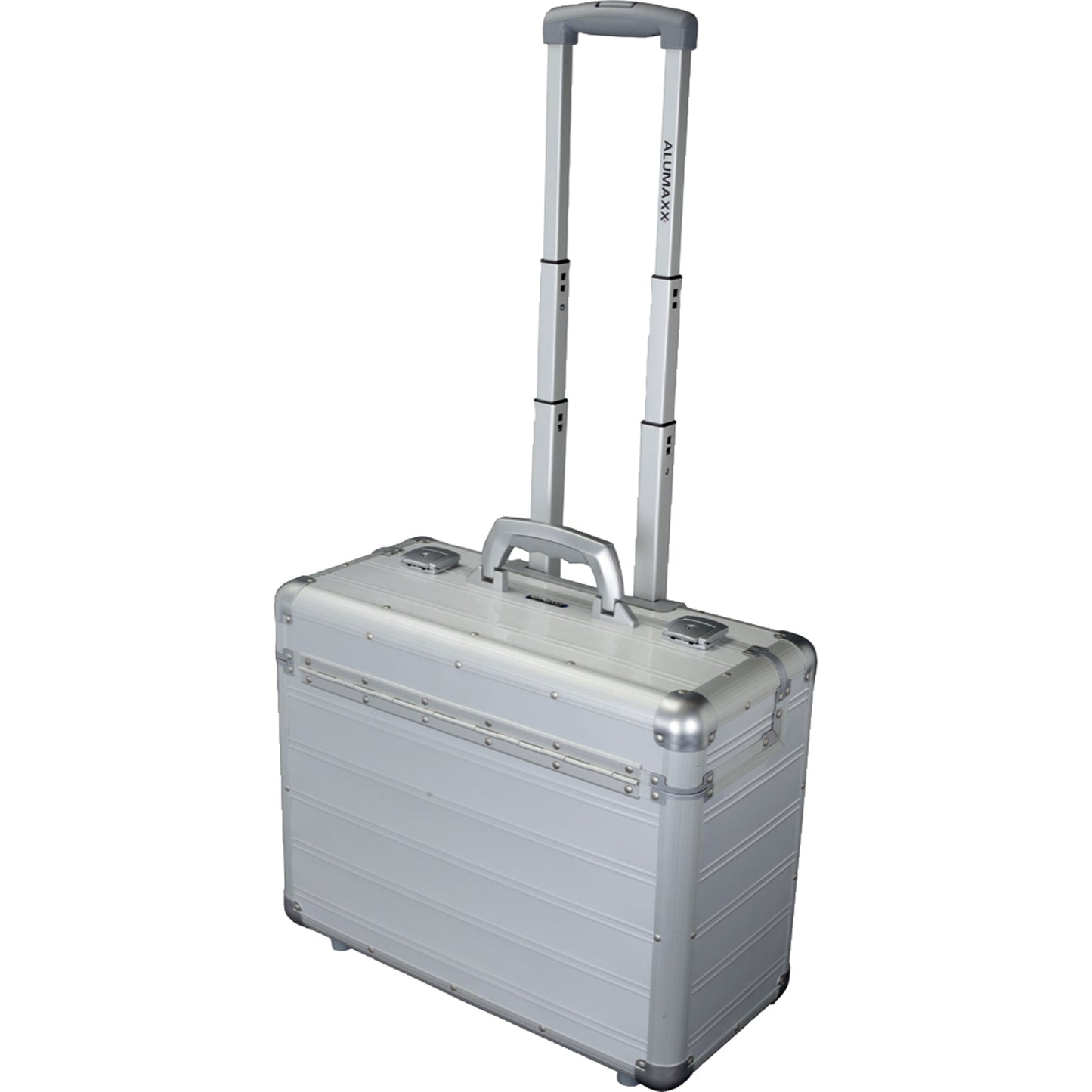 ALUMAXX® Pilotenkoffer DISCOVERY 47,5 x 38,5 x 22,5 cm (B x H x T) Aluminium silber