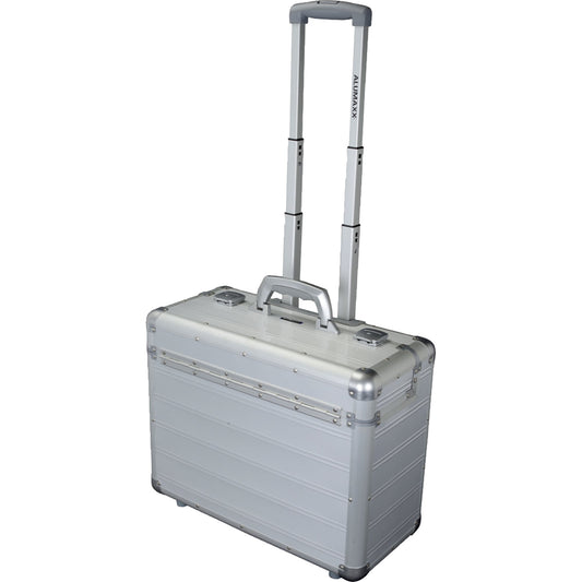 ALUMAXX® Pilotenkoffer DISCOVERY 47,5 x 38,5 x 22,5 cm (B x H x T) Aluminium silber