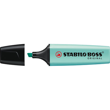 STABILO® Textmarker BOSS® ORIGINAL Pastel 2-5mm pastelltürkis Keilspitze
