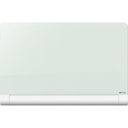 Nobo® Glasboard Impression Pro 100 x 56 x 5,1 cm (B x H x T) Tafel magnethaftend inkl. Marker, Magnete Sicherheitsglas brillantweiß