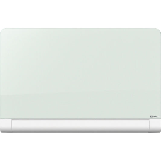 Nobo® Glasboard Impression Pro 126 x 71 x 5,1 cm (B x H x T) Tafel magnethaftend inkl. Marker, Magnete Sicherheitsglas brillantweiß