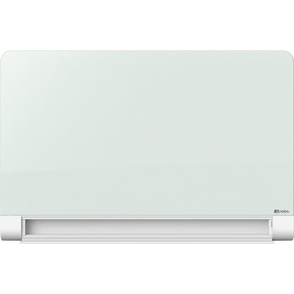 Nobo® Glasboard Impression Pro 126 x 71 x 5,1 cm (B x H x T) Tafel magnethaftend inkl. Marker, Magnete Sicherheitsglas brillantweiß
