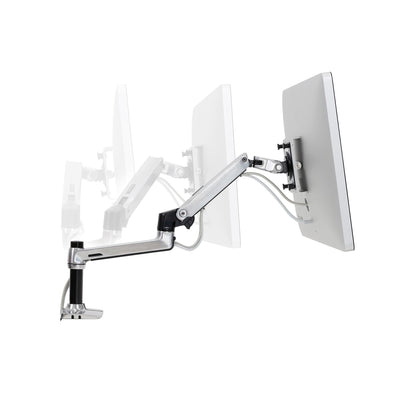 ERGOTRON Monitorschwenkarm LX 3,2-11,3kg Aluminium, poliert schwarz/silber