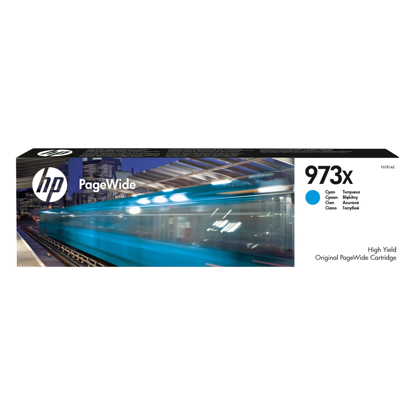 HP Tintenpatrone Originalzubehör 973X ca. 7.000 Seiten cyan 85,5ml