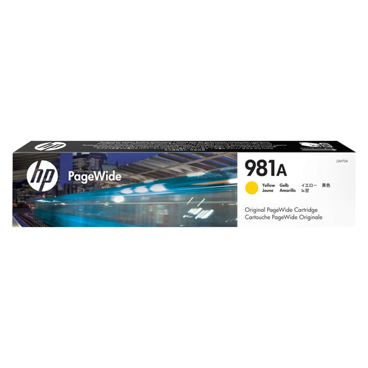 HP Tintenpatrone Originalzubehör 981A ca. 6.000 Seiten gelb 68,5ml