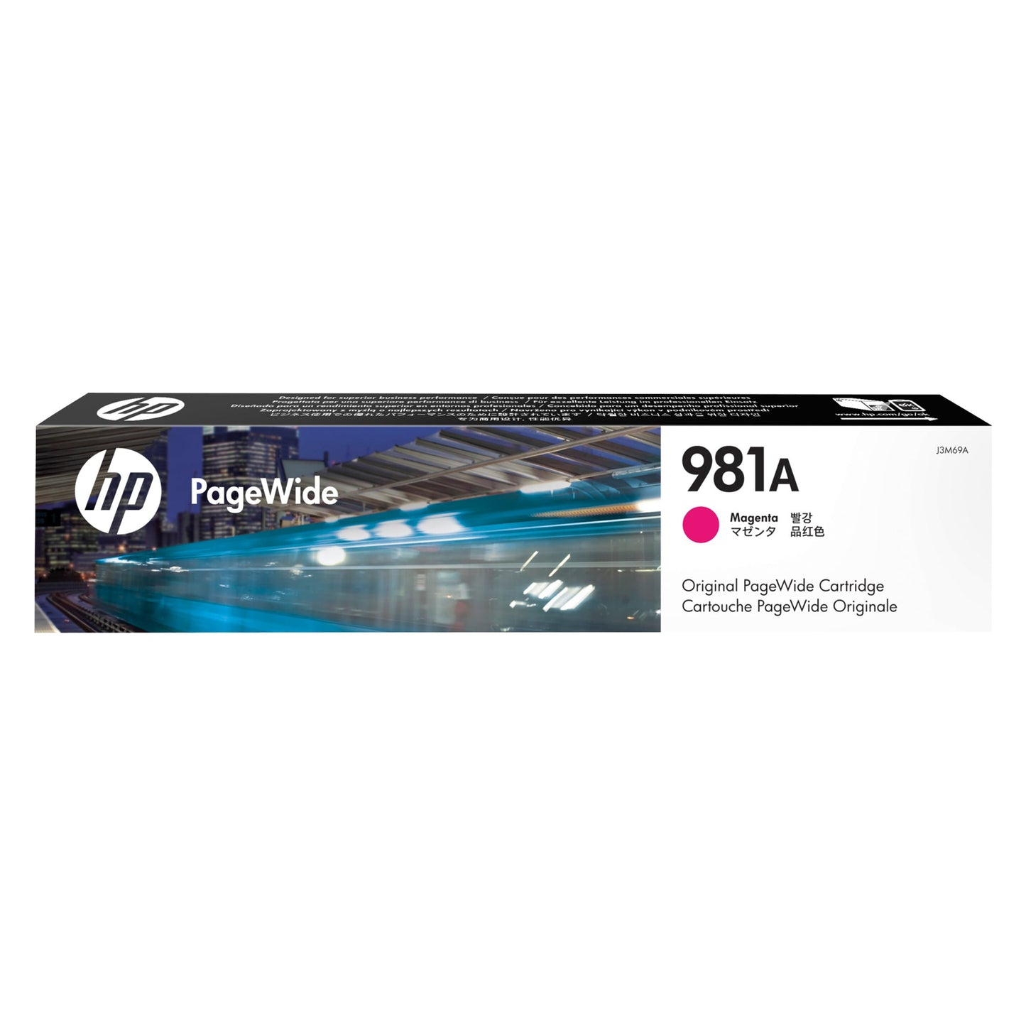 HP Tintenpatrone Originalzubehör 981A ca. 6.000 Seiten magenta 69ml