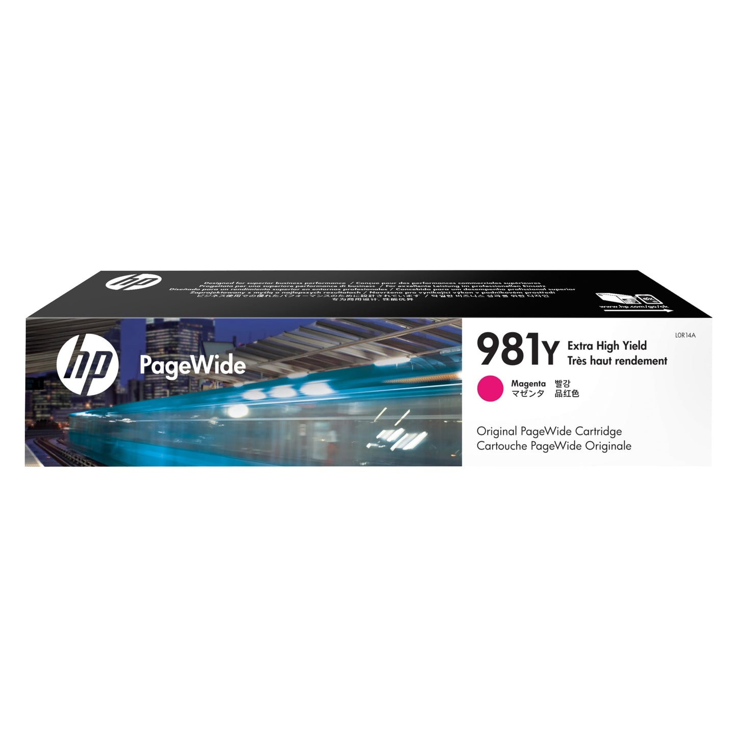 HP Tintenpatrone Originalzubehör 981Y ca. 16.000 Seiten magenta 183ml