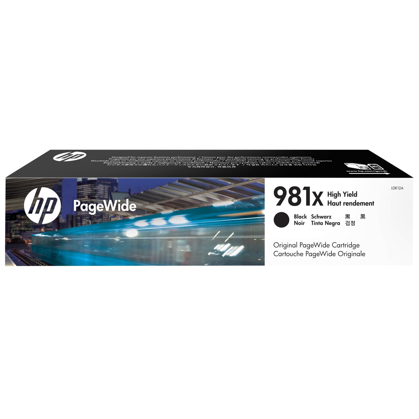 HP Tintenpatrone Originalzubehör 981X ca. 11.000 Seiten schwarz 194ml