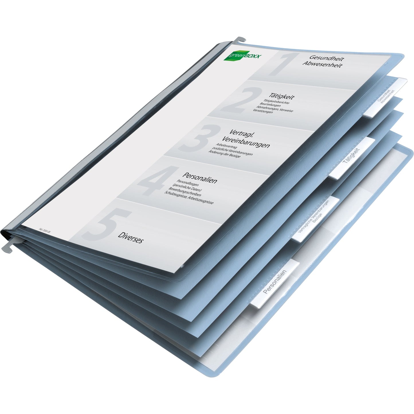 DURABLE Personalhefter DIN A4 PVC blau
