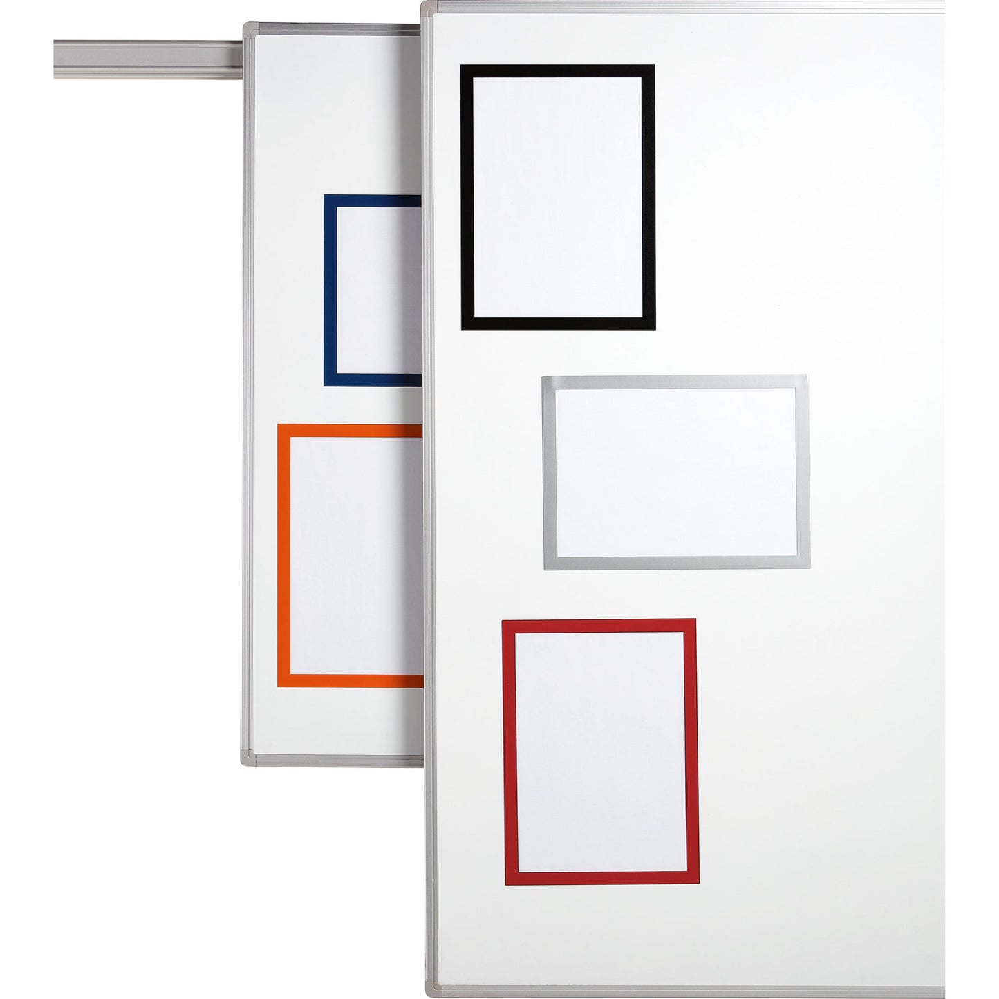 DURABLE Magnetrahmen DURAFRAME® MAGNETIC DIN A4 Polyethylen/Polypropylen silber metallic 5 St./Pack.