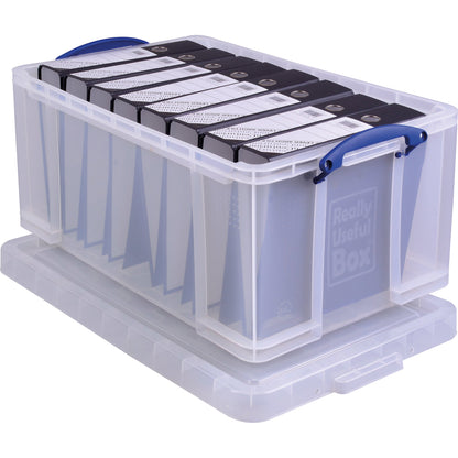 Really Useful Box Aufbewahrungsbox 71 x 31 x 44 cm (B x H x T) DIN A4 64l Polypropylen transparent