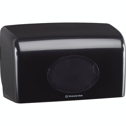 Aquarius Toilettenpapierspender Kleenex® Toilettenpapier 8484, 8475 29,8 x 18 x 12,8 cm (B x H x T) Kunststoff schwarz