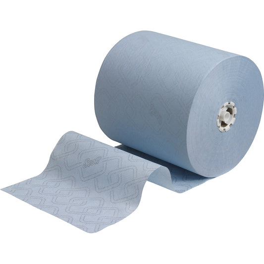 Scott® Handtuchrolle EssentialT 19,8 cm x 350 m (B x L) AirflexT blau 6 Rl./Pack.
