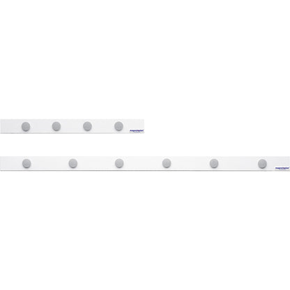 magnetoplan® Magnetleiste magnetowand 5 x 50 cm (B x L) Stahl, kunststoffbeschichtet weiß