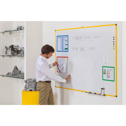 Bi-office Whiteboard Ultrabrite Maße der Oberfläche: 240 x 120 cm (B x H) Tafel magnethaftend nicht beidseitig beschreibbar Stahl lackiert weiß