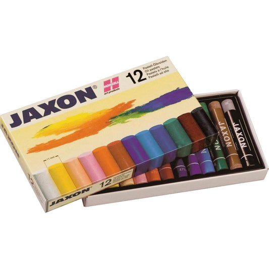 Jaxon Pastellkreide 11 x 70 mm (Ø x L) farbig sortiert 12 St./Pack.