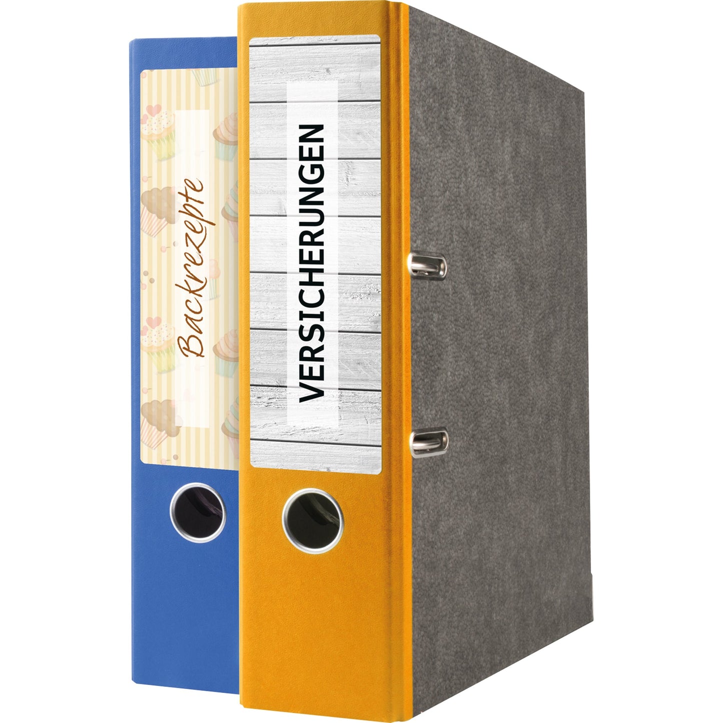 HERMA Ordnerrückenetikett HOME breit/kurz 61 x 192 mm (B x H) selbstklebend ohne Griffloch weiß 20 Etik./Pack.