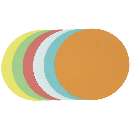 Soennecken Moderationskarte 14cm 130g/m² Altpapier, 100 % recycelt farbig sortiert 250 St./Pack.