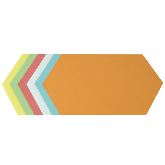 Soennecken Moderationskarte 29,7 x 16,5 cm (B x H) 130g/m² Altpapier, 100 % recycelt farbig sortiert 250 St./Pack.