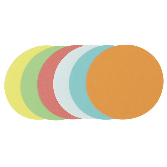 Soennecken Moderationskarte 9,5cm 130g/m² Altpapier, 100 % recycelt farbig sortiert 250 St./Pack.