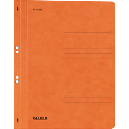 Falken Ösenhefter DIN A4 250g/m² Manilakarton, recycelt orange
