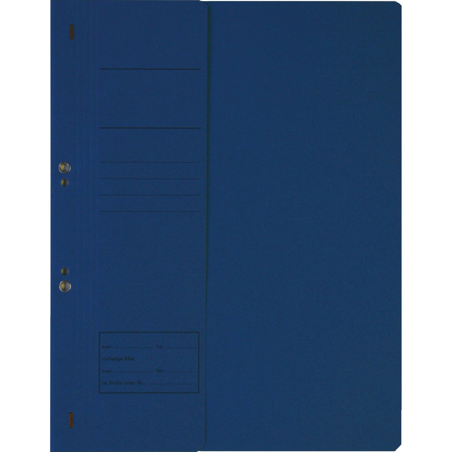 Ösenhefter DIN A4 250g/m² Recyclingkarton blau