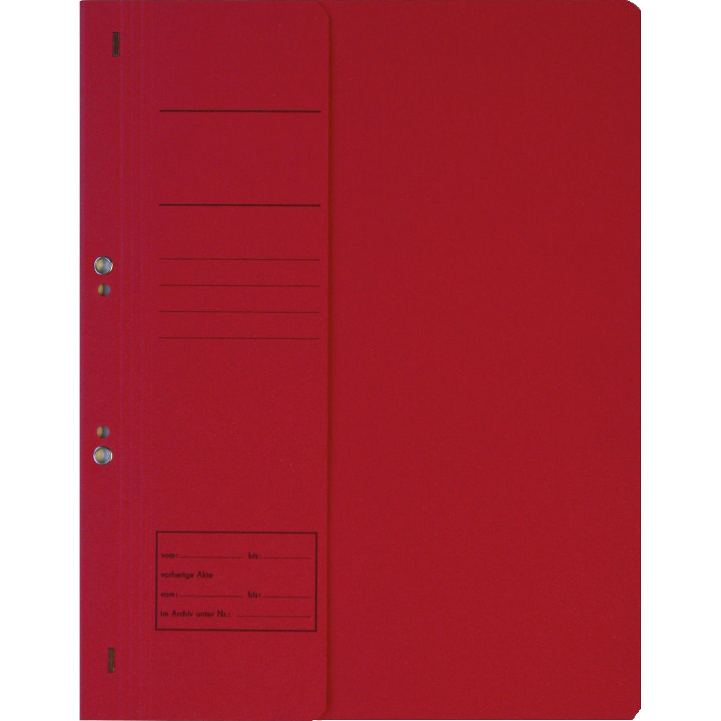 Ösenhefter DIN A4 250g/m² Recyclingkarton rot