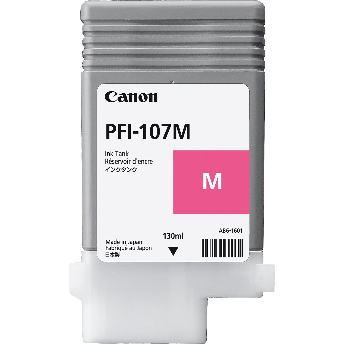 Canon Tintenpatrone Originalzubehör PFI-107M magenta 130ml
