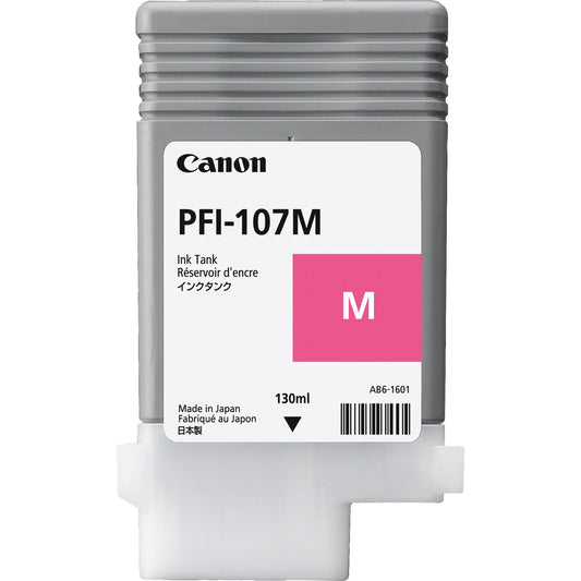 Canon Tintenpatrone Originalzubehör PFI-107M magenta 130ml