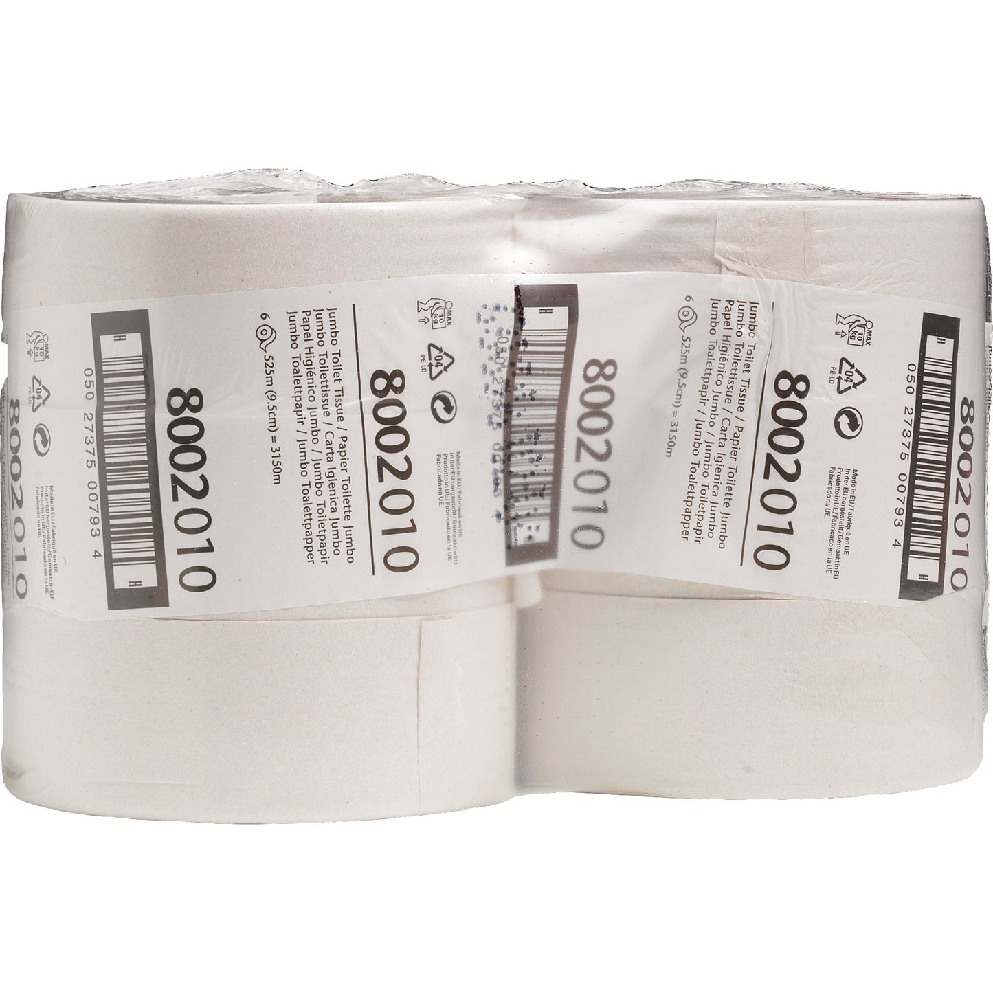HOSTESS Toilettenpapier NaturaT 1-lagig weiß 6 Rl./Pack.