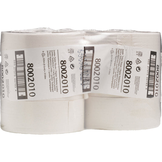 HOSTESS Toilettenpapier NaturaT 1-lagig weiß 6 Rl./Pack.