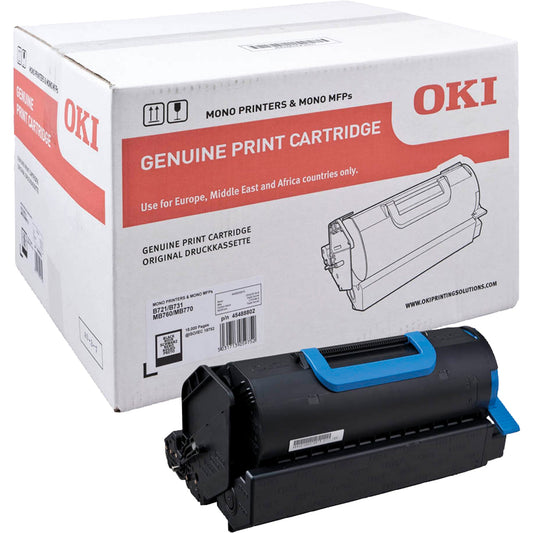 OKI Toner Originalzubehör 45488802 ca. 18.000 Seiten schwarz