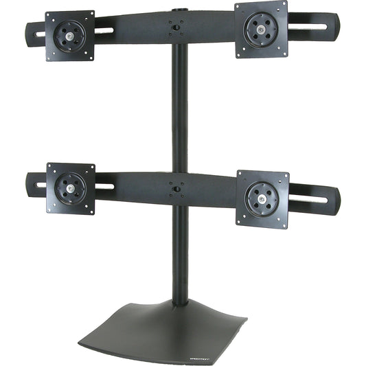ERGOTRON Monitorständer DS100 4 x 14kg nicht höhenverstellbar schwarz
