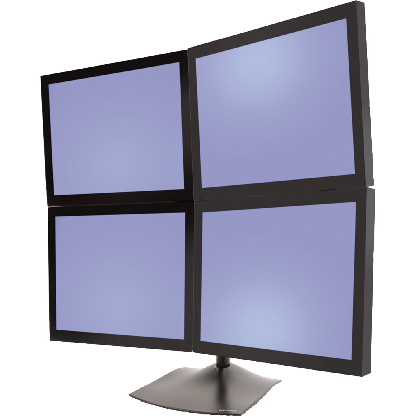 ERGOTRON Monitorständer DS100 4 x 14kg nicht höhenverstellbar schwarz