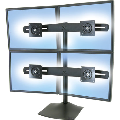 ERGOTRON Monitorständer DS100 4 x 14kg nicht höhenverstellbar schwarz