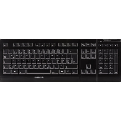 CHERRY Tastatur-Maus-Set B.Unlimited 3.0 QWERTZ Windows®, Mac universell USB-A 10m inkl. Akkus, USB-Funkempfänger, USB-Ladekabel schwarz