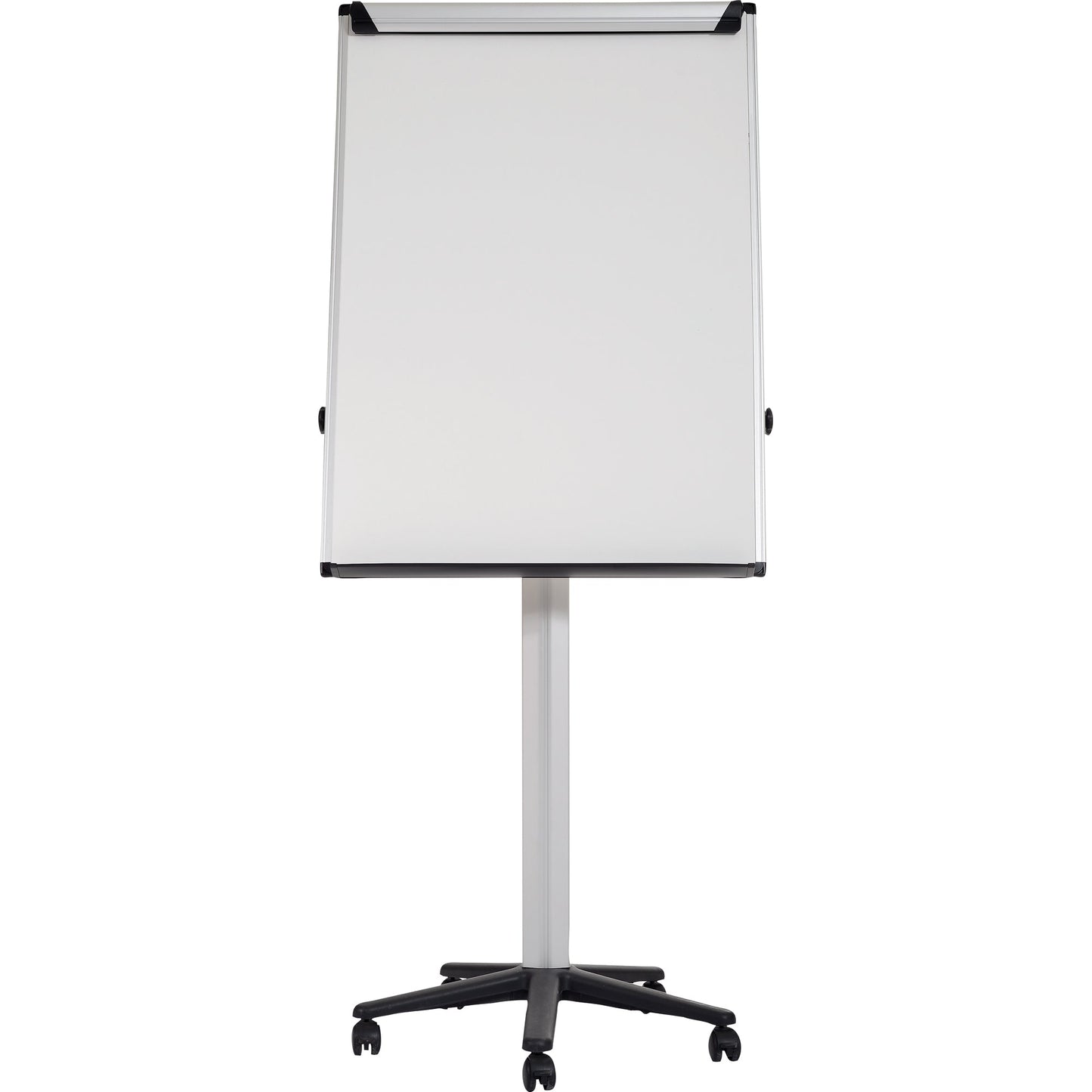 Bi-office Mobiles Flipchart Earth mit Ablageschale Sternfuß mit 5 Lenkrollen Stahl silber/schwarz