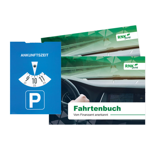 RNK Verlag Fahrtenbuch DIN A6 quer PKW 32 Bl. 2 St./Pack.