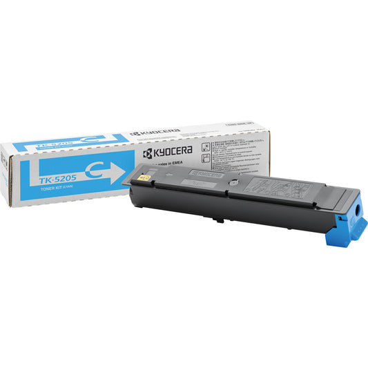 KYOCERA Toner Originalzubehör TK-5205C ca. 12.000 Seiten cyan