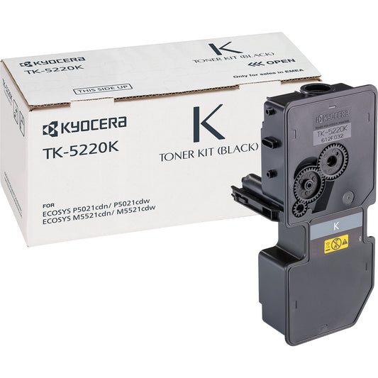 KYOCERA Toner Originalzubehör TK-5220K ca. 1.200 Seiten schwarz