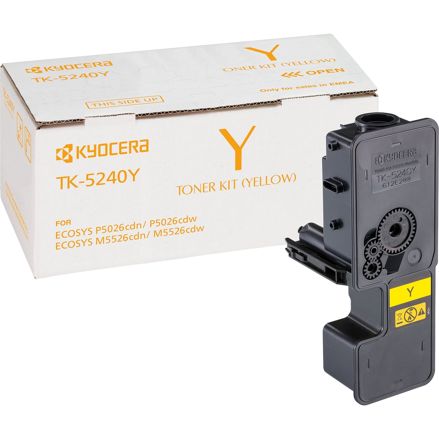 KYOCERA Toner Originalzubehör TK-5240Y ca. 3.000 Seiten gelb