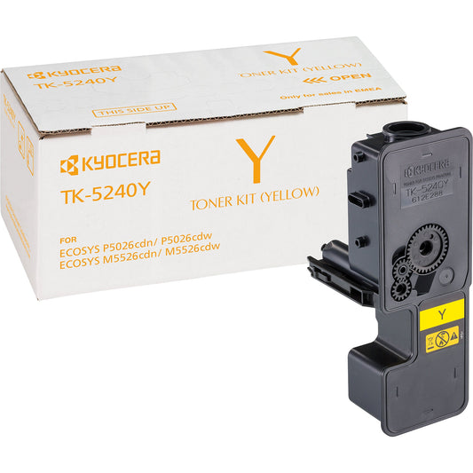 KYOCERA Toner Originalzubehör TK-5240Y ca. 3.000 Seiten gelb