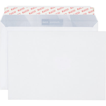 ELCO Versandtasche Office DIN C5 229 x 162 mm (B x H) mit Haftklebung ohne Fenster 100g/m² ohne Fadenverstärkung hochweiß 10 St./Pack.