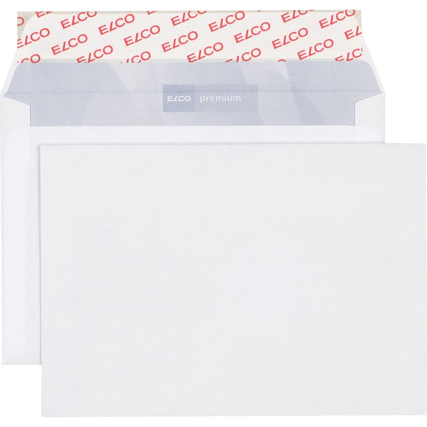 ELCO Briefumschlag Office DIN C6 162 x 114 mm (B x H) mit Haftklebung ohne Fenster 80g/m² hochweiß 25 St./Pack.