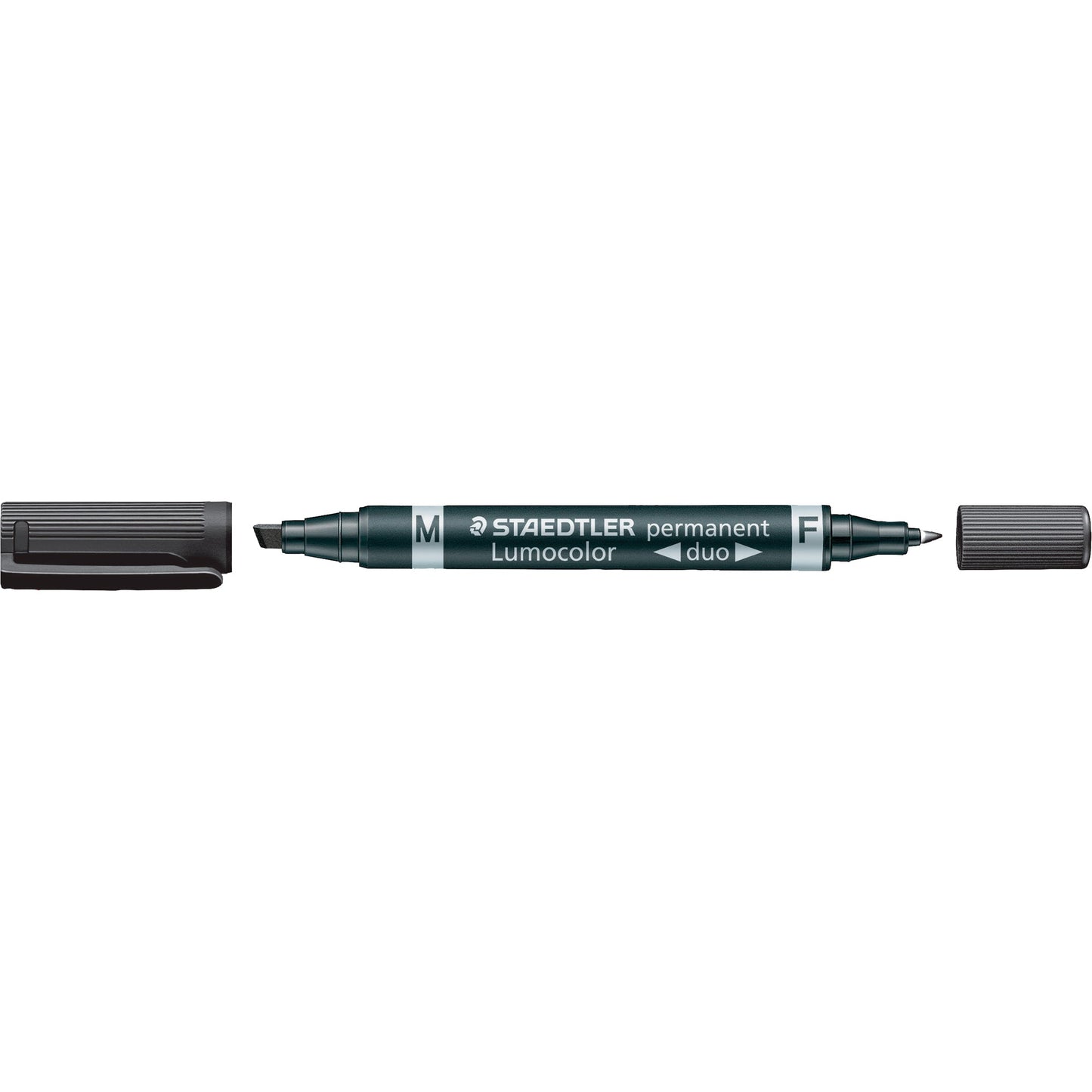 STAEDTLER® Permanentmarker Lumocolor® Duo 348 B 0,6 und 1,5-4mm schwarz