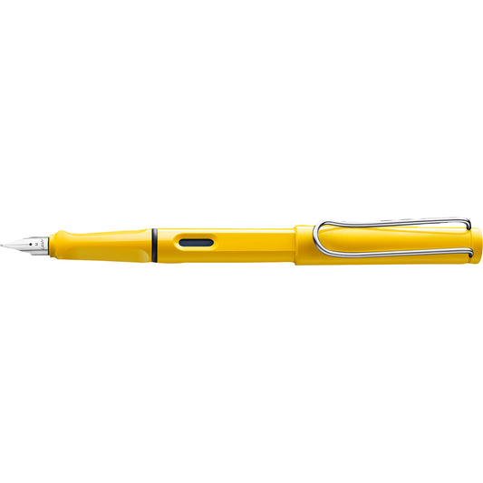Lamy Füllfederhalter safari M (Medium) blau