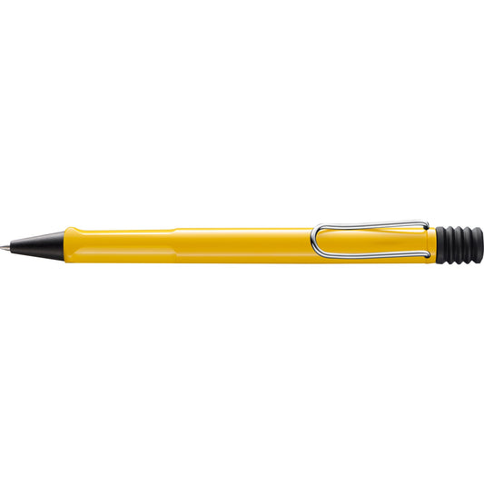 Lamy Kugelschreiber safari 0,5mm blau Mine auswechselbar nicht dokumentenecht Schaftfarbe: gelb